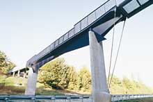 Salem College Fußgängerbrücke