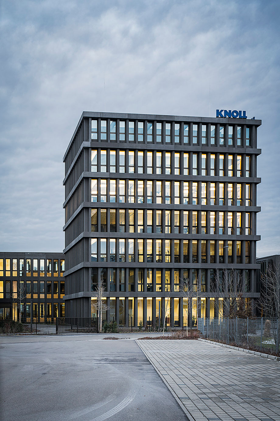 Fassade für Tower KNOLL Maschinenbau GmbH, Bad Saulgau