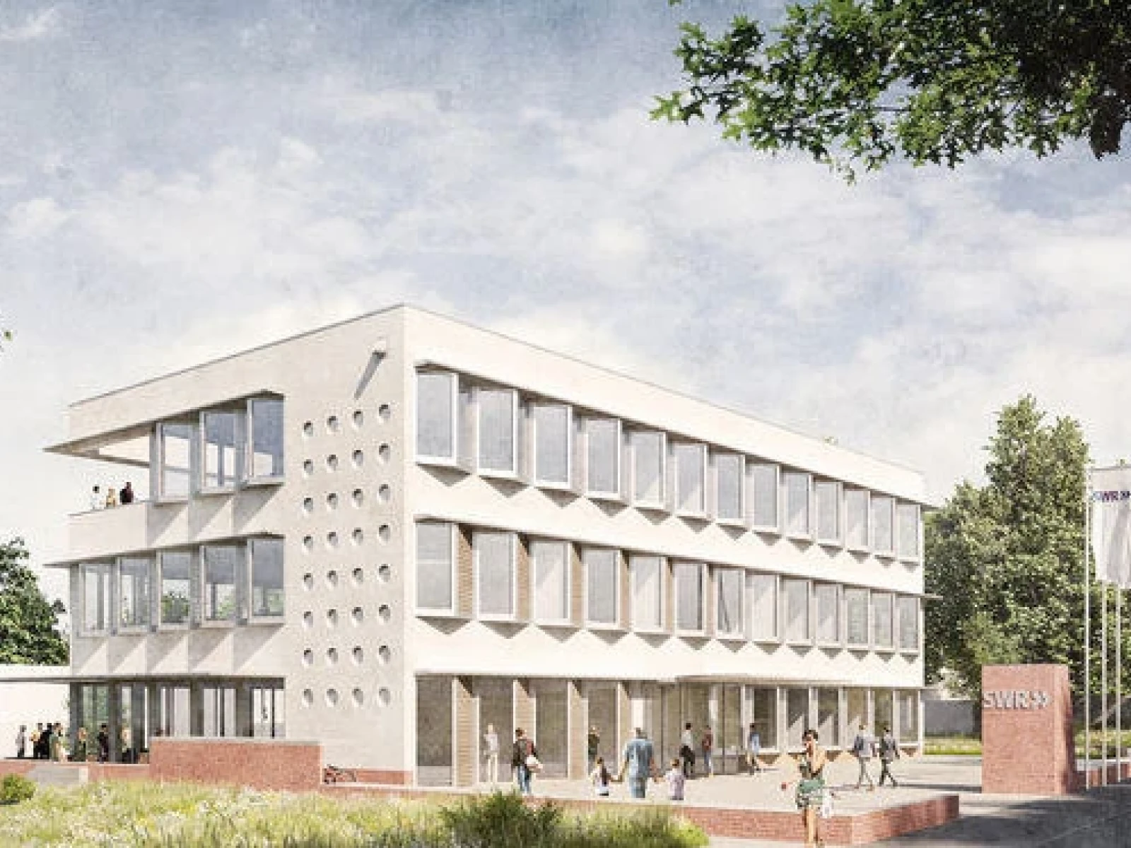 2024 soll der SWR-Neubau in Tübingen in Betrieb gehen