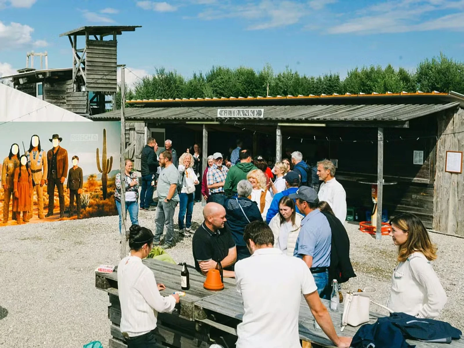 Die Reischianer zu Gast bei Winnetou