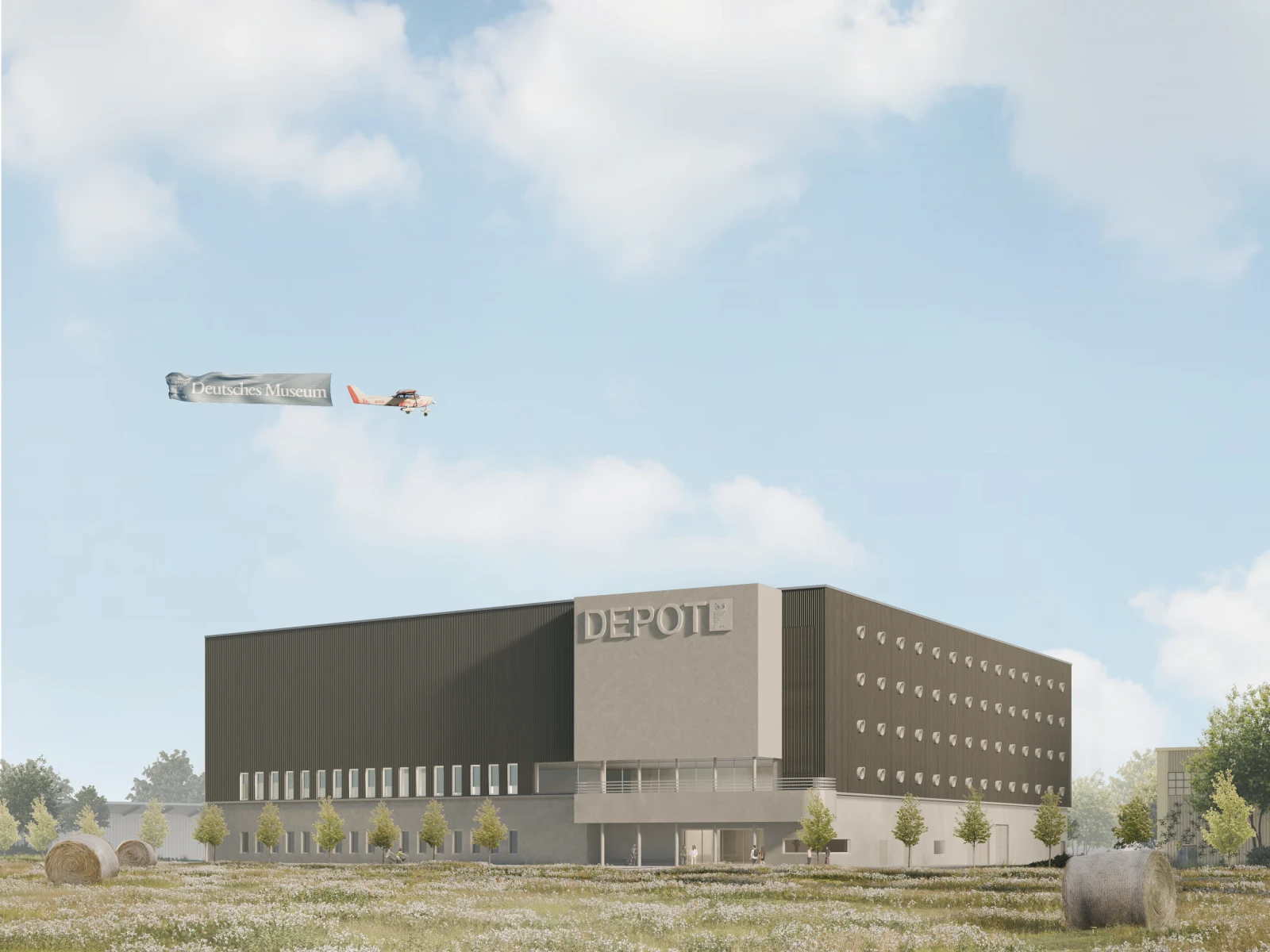 Neubau des Zentraldepots für das Deutsche Museum